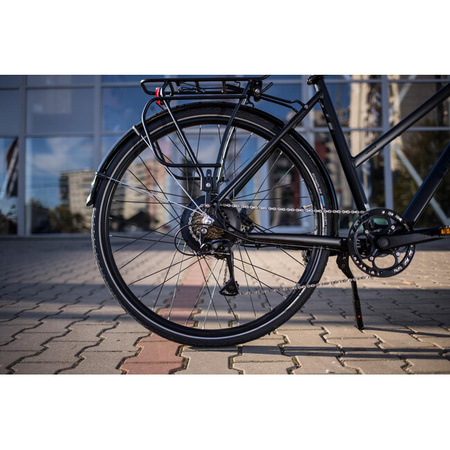 Bicicleta electrica Prophete 52581 - 28 inch, L, Negru
