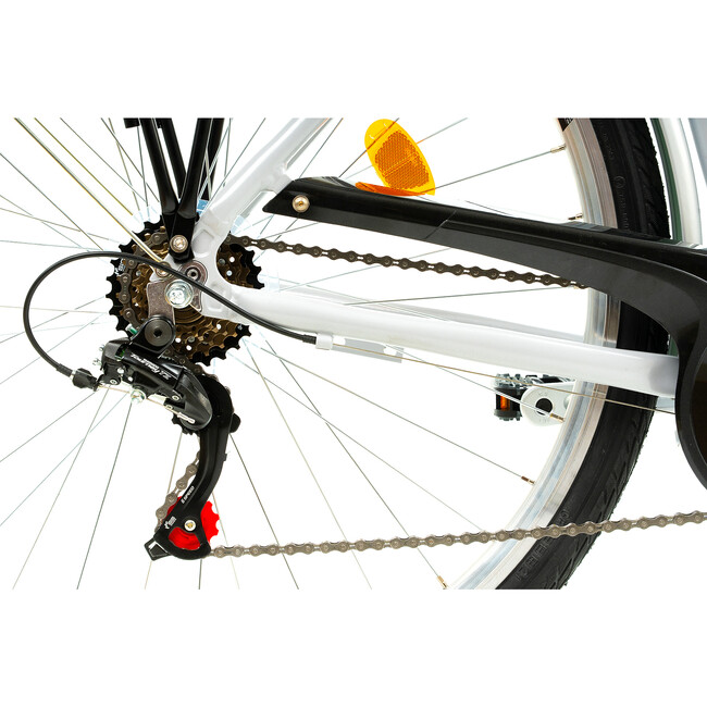 Bicicleta Oras Dhs City 28001 - 28 Inch, L, Argintiu