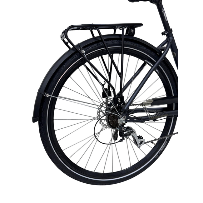 Bicicleta Trekking Kreidler - 28 Inch, S, Negru