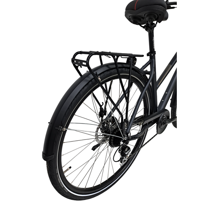Bicicleta Trekking Kreidler LD - 28 Inch, M, Negru