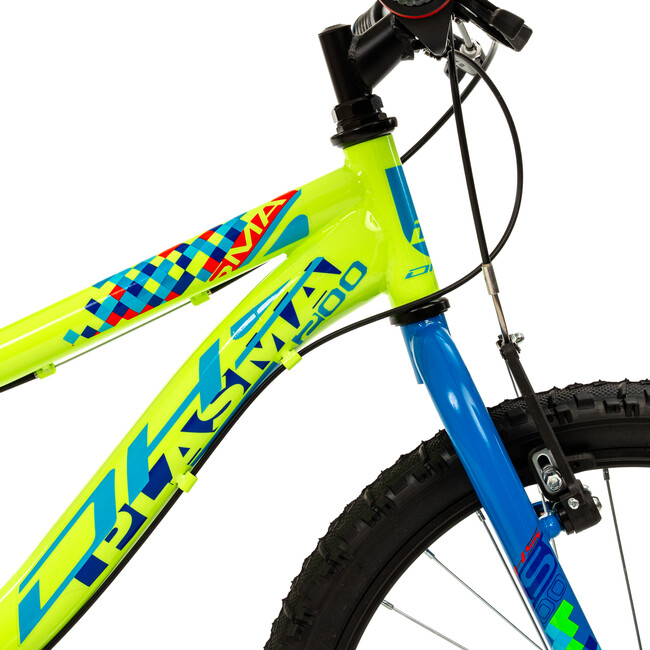 Bicicleta Copii DHS Plasma - 20 Inch, Galben