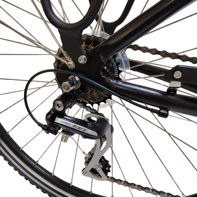 Bicicleta electrica Devron 28220 - 28 inch, M, Negru