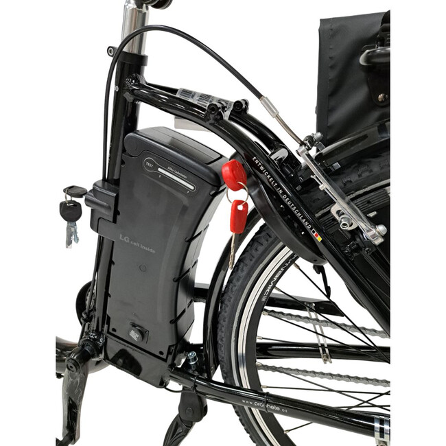 Bicicleta electrica Prophete 52382 - 26 inch, S, Negru