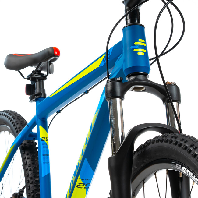 Bicicleta MTB Colinelli COL25, Marimea M, 29 inch, Albastru, Schimbator Shimano ST-EF500 EZ-FIRE PLUS, 24 Viteze, Cadru Aluminiu, Frane pe Disc