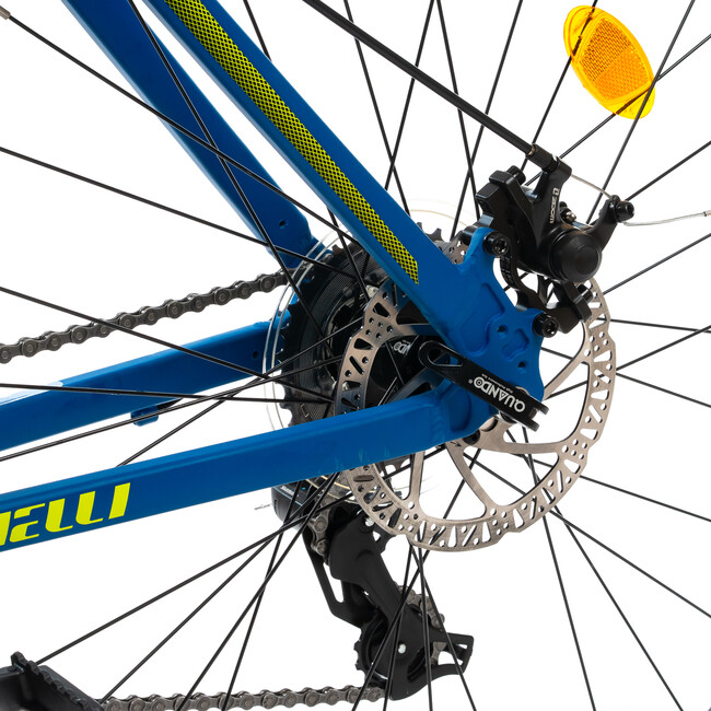 Bicicleta MTB Colinelli COL25, Marimea M, 29 inch, Albastru, Schimbator Shimano ST-EF500 EZ-FIRE PLUS, 24 Viteze, Cadru Aluminiu, Frane pe Disc