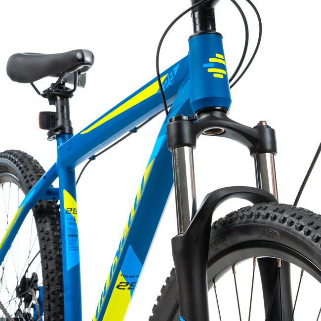 Bicicleta MTB Colinelli COL27, Marimea M, 29 inch, Albastru, Schimbator Shimano Altus, 24 Viteze, Cadru Aluminiu, Frane pe Disc