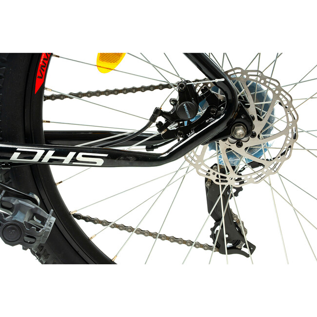 Bicicleta Mtb Dhs 2605 - 26 inch, M, Negru/Rosu