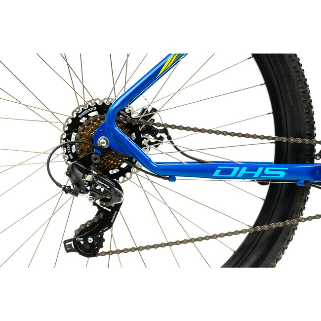 Bicicleta Mtb Dhs 2905 - 29 inch, M, Albastru-Galben
