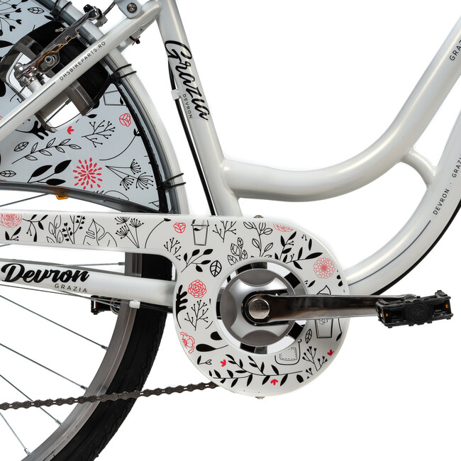Bicicleta Oras Devron Grazia 6S - 28 Inch, M, Alb