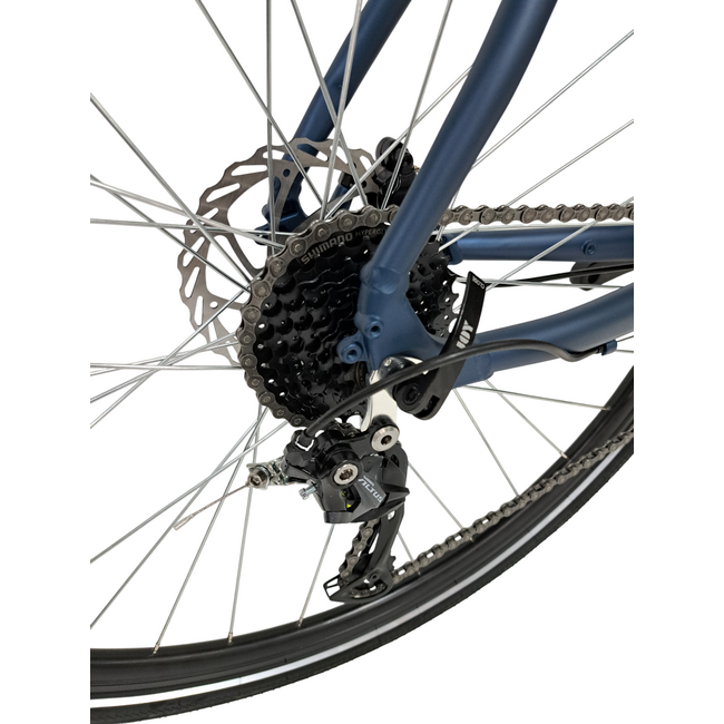 Bicicleta Sosea Graveler Man, 28 inch, L, Albastru-Negru