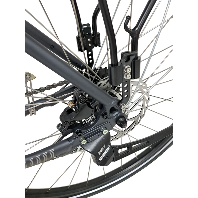Bicicleta Trekking Kreidler LD - 28 Inch, L, Negru