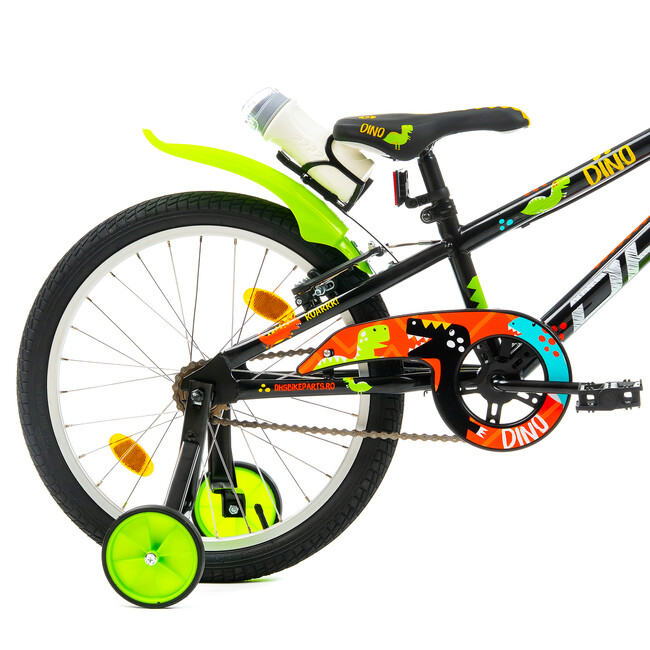 Bicicleta Copii DHS Dino - 20 Inch, Negru