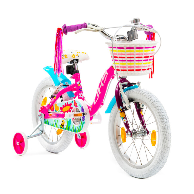 Bicicleta Copii DHS Summer - 16 Inch, Roz