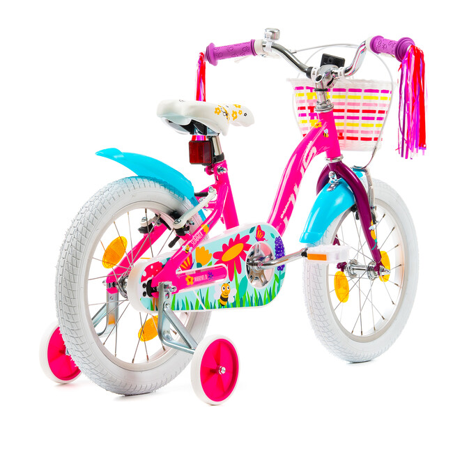 Bicicleta Copii DHS Summer - 16 Inch, Roz