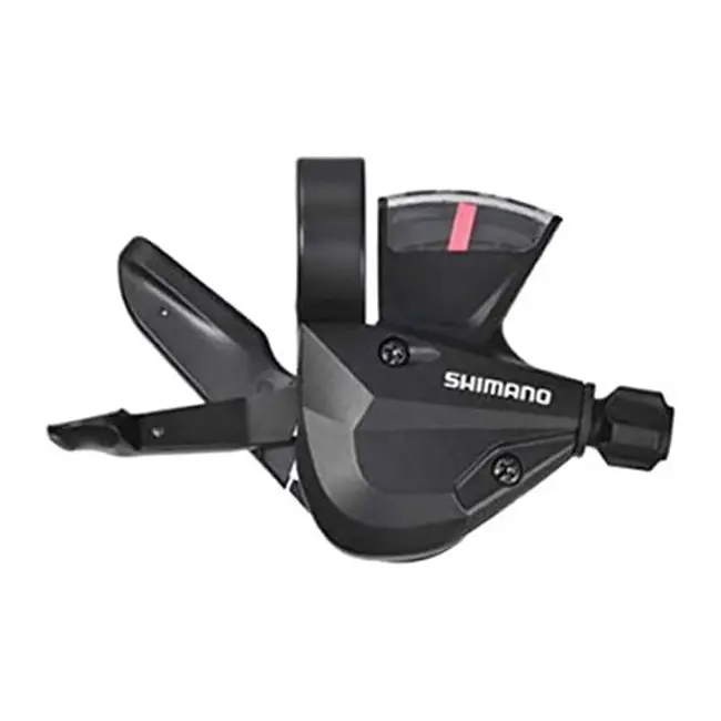 Maneta schimbator dreapta Shimano Rapidfire RS 310, 7 viteze, cablu 1800/2050 mm