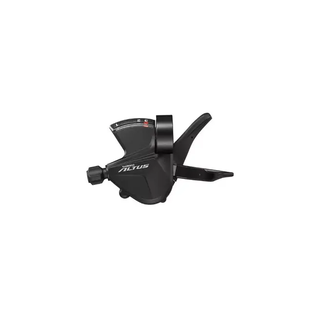 Maneta schimbator stanga Shimano Altus ASLM2010LB, 3 viteze, negru